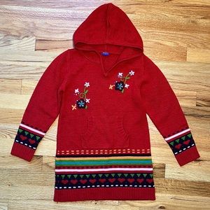 Only Kids Knit Hoodie Dress Size 6X